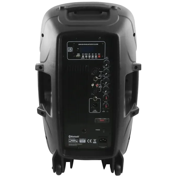 Coluna Amplificada 12" 350W - USB / SD / BT / FM / COMANDO - KARMA - Image 3