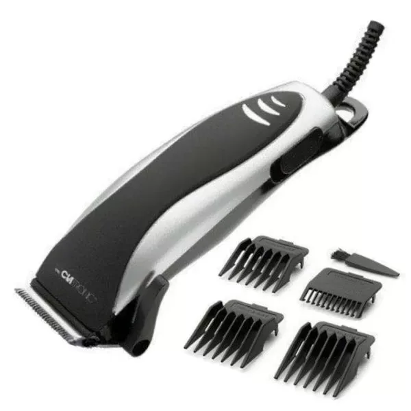 Máquina Cortar Cabelo - 4 Pentes / Escova Limpeza - PROPREMIUM