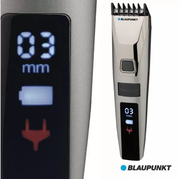 Máquina Cortar Cabelo - Pente Ajustável / Bateria / Cut PRO - BLAUPUNKT
