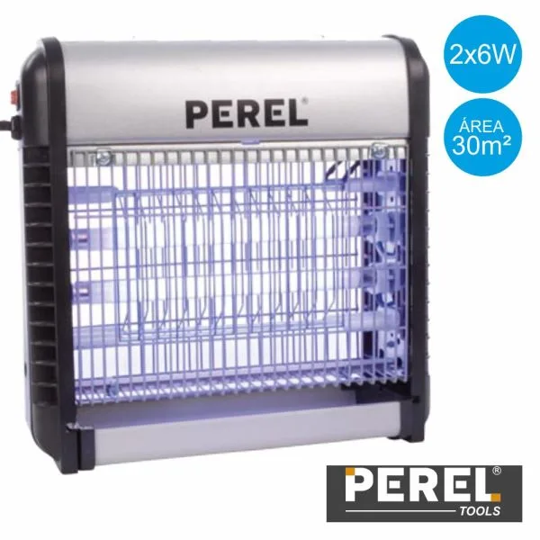 Mosquiteiro Eléctrico - Bandeja Amovível / 2x 6W - PEREL