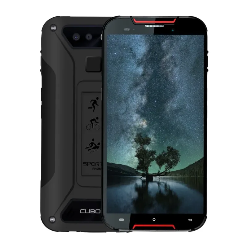 Telemóvel Smartphone - 5.0" / 3GB RAM / 32GB / IP68 / Vermelho - CUBOT QUEST LITE