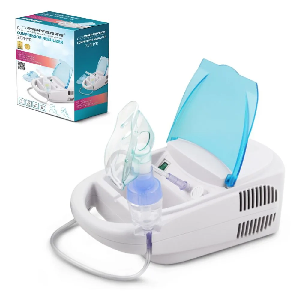 Inalador Nebulizador de Aerossóis - Seguro / Indolor - ESPERANZA