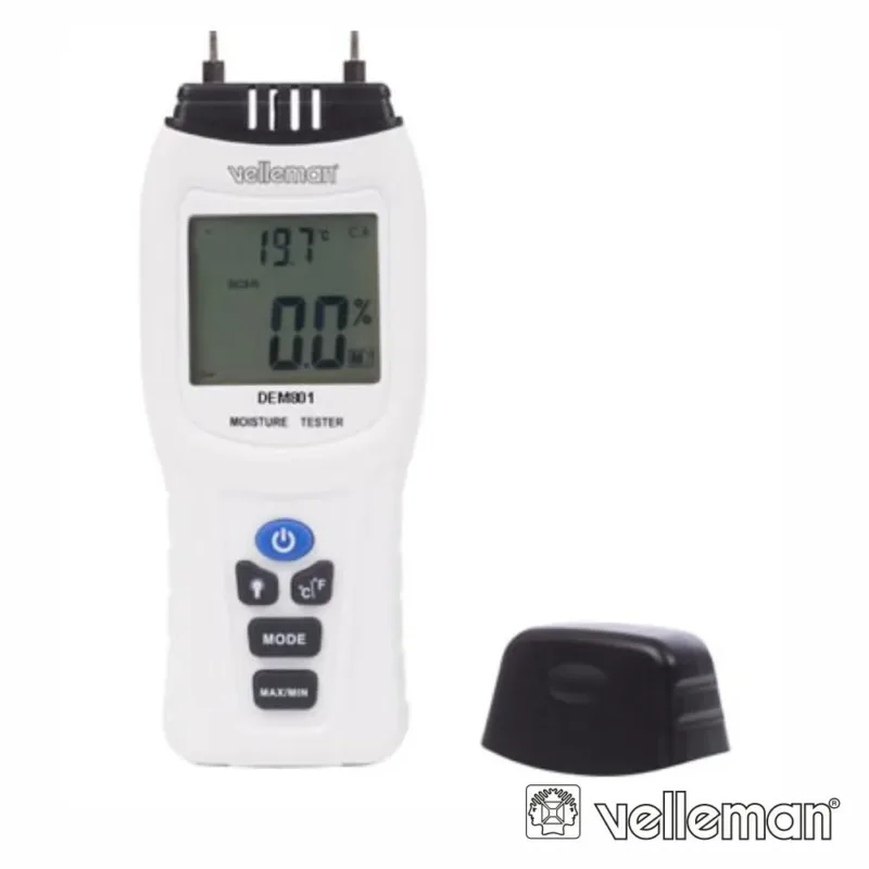 Medidor de Humidade - Termômetro / LCD - VELLEMAN