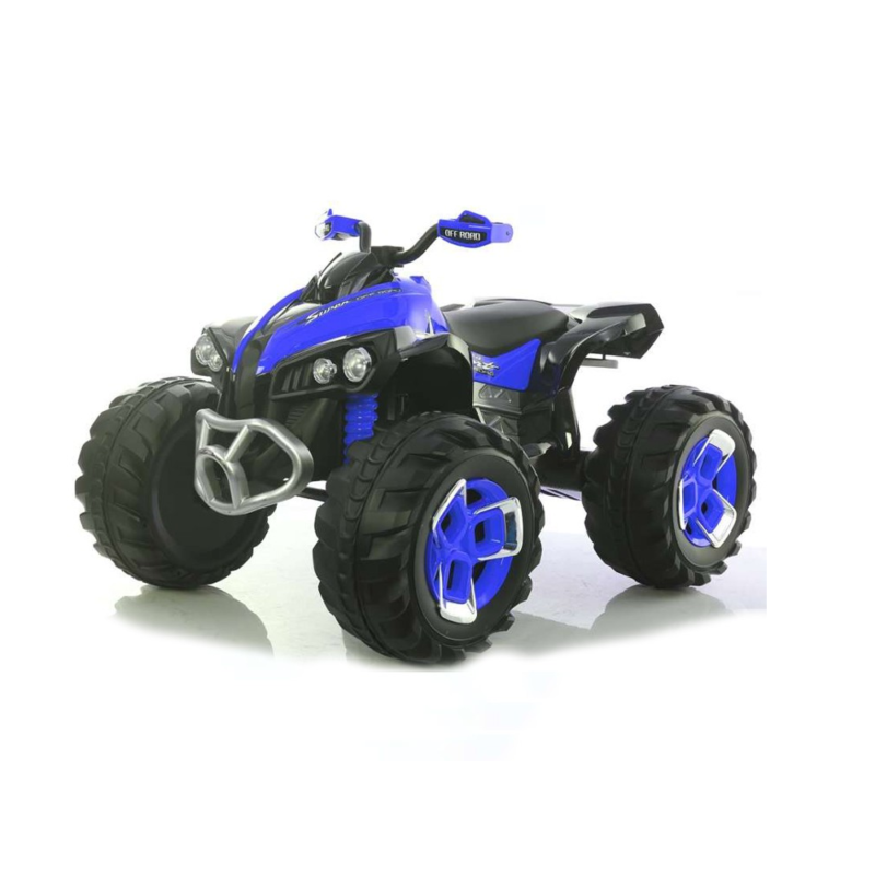 Mota 4 Elétrica Crianças - Controlo Remoto - QUAD / 12V / Azul - ATAA CARS