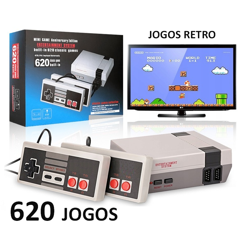 Consola Jogos Retro