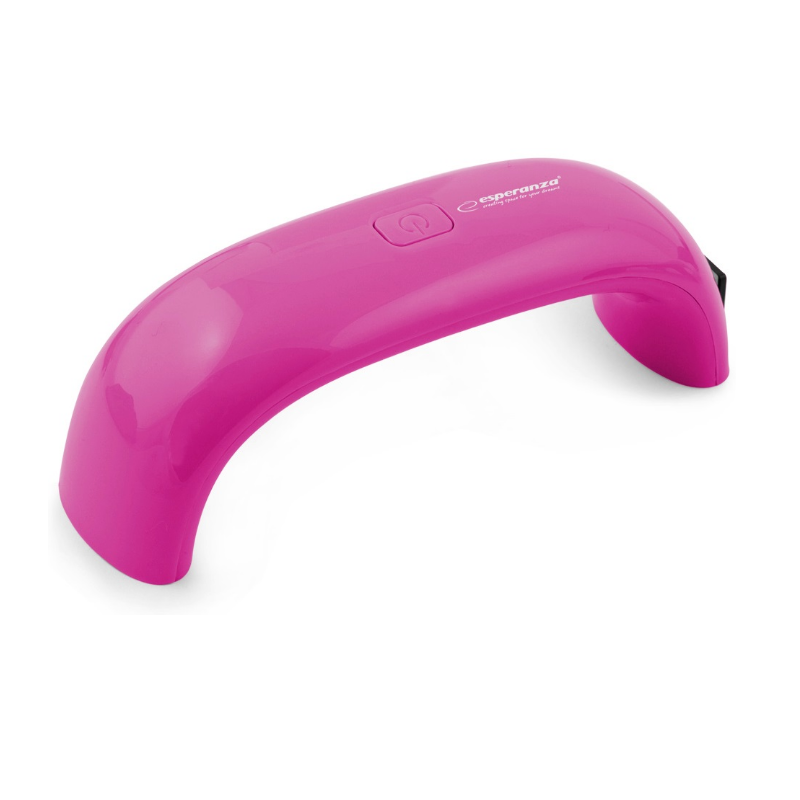 Secador UV Unhas de Gel Rosa - LED / 9W- ESPERANZA