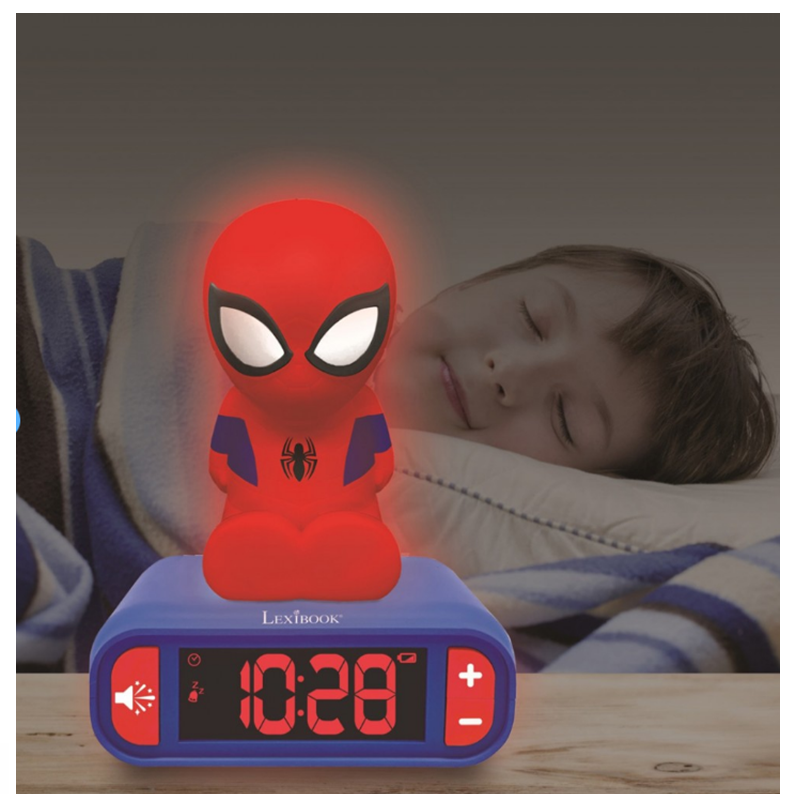 Relógio Despertador - Homem Aranha - LEXIBOOK - Image 2