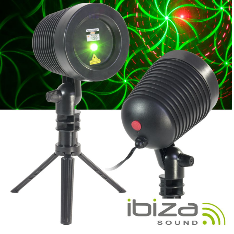 Projetor Laser - RG / Exterior / Comando - IBIZA