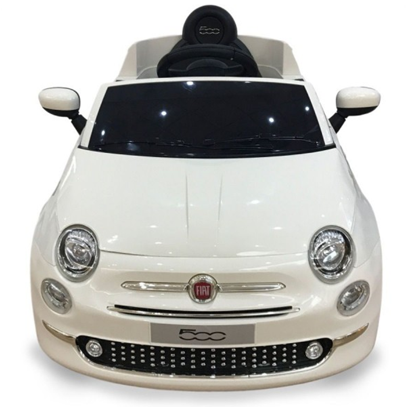 Carro Eléctrico Crianças - Fiat 500 / 12V / Branco - ATAA