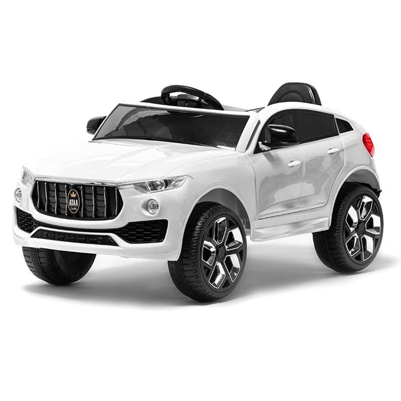 Carro Eléctrico Crianças - Manza / 12V / Branco - ATAA