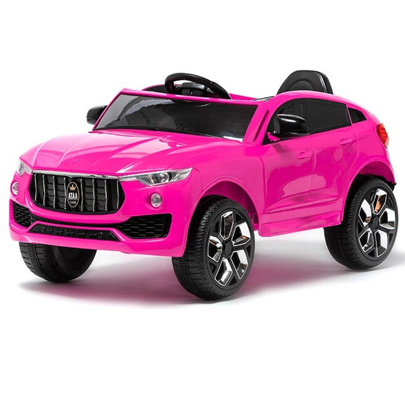 Carro Eléctrico Crianças - Manza / 12V / Rosa - ATAA
