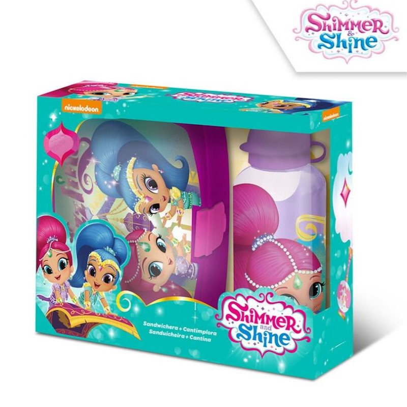 Pack Lancheira e Garrafa de Alumínio - SHIMMER & SHINE
