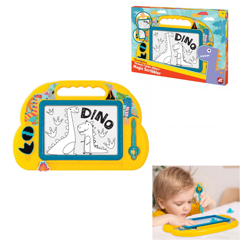 Quadro Mágico - Magnético / Carimbos / Dino - PROPREMIUM