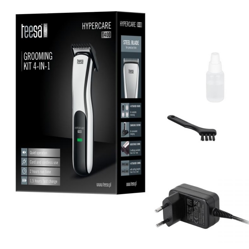 Máquina Cortar Cabelo - Ajustável / Bateria / Acessórios - TEESA - Image 2
