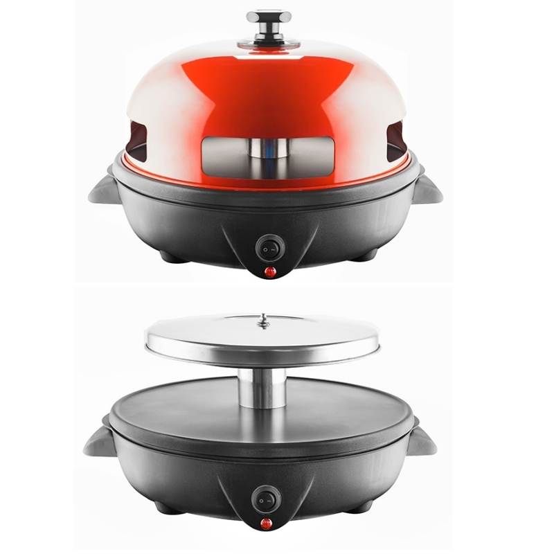 Forno Eléctrico - Mini Pizzas / 5 Espátulas / 700W - INNOVAGOODS - Image 2