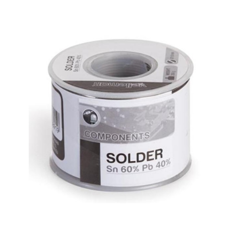 Solda Estanho - 60Sn / 40Cu / Ø1mm / 100 Gr - VELLEMAN