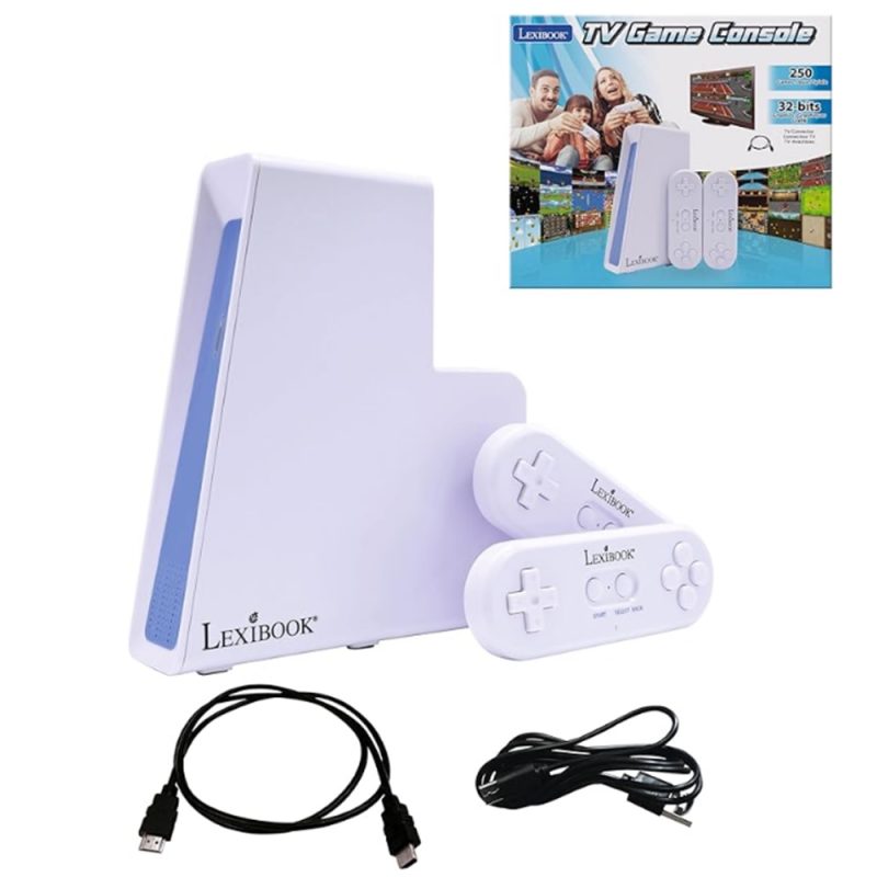 Consola de Jogos - 2 Comandos sem Fios / 250 Jogos - LEXIBOOK
