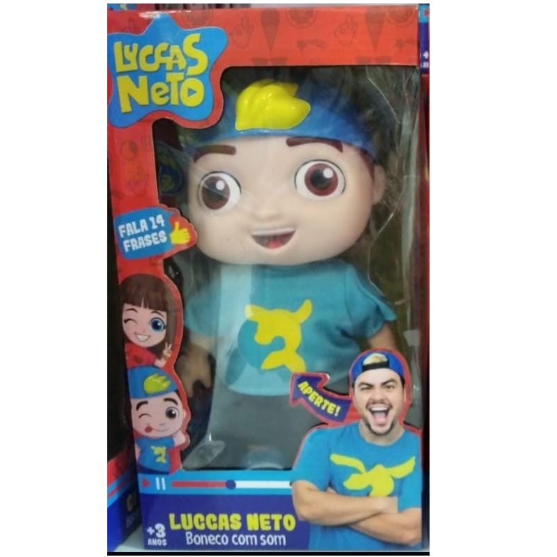 Boneco - 30Cms / Falante - LUCCAS NETO