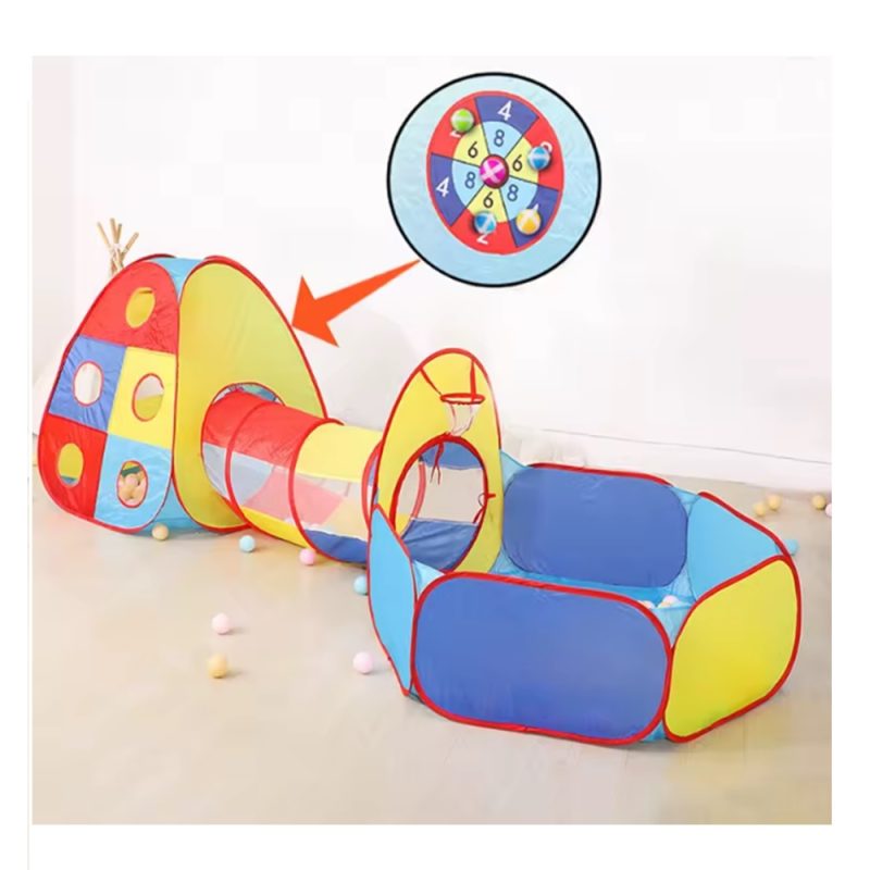 Tenda Infantil com Túnel / Piscina / 3 em 1 - PROPREMIUM